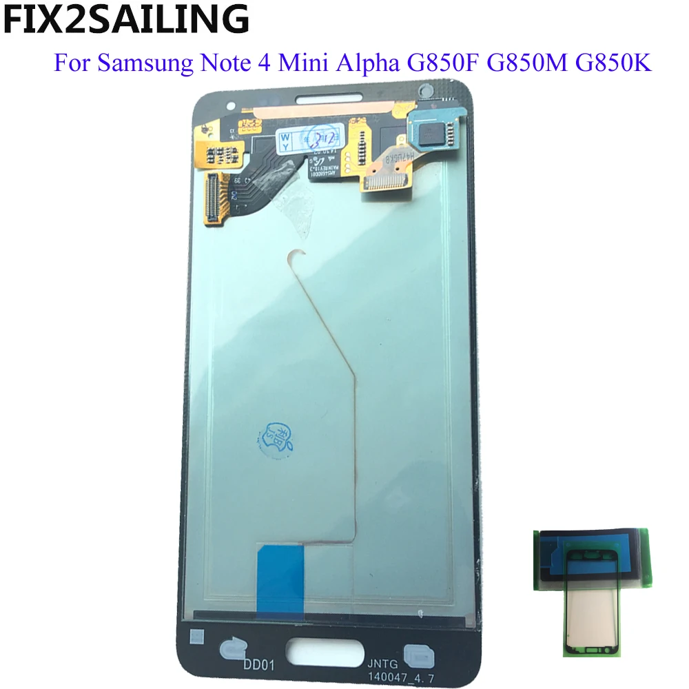 ЖК дисплей с дигитайзером сенсорного экрана для Samsung Galaxy Alpha G850 G850F G850M G850K Super