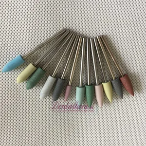 12 шт.1 Набор, силиконовые полировальные инструменты для зубов, 2,35 мм