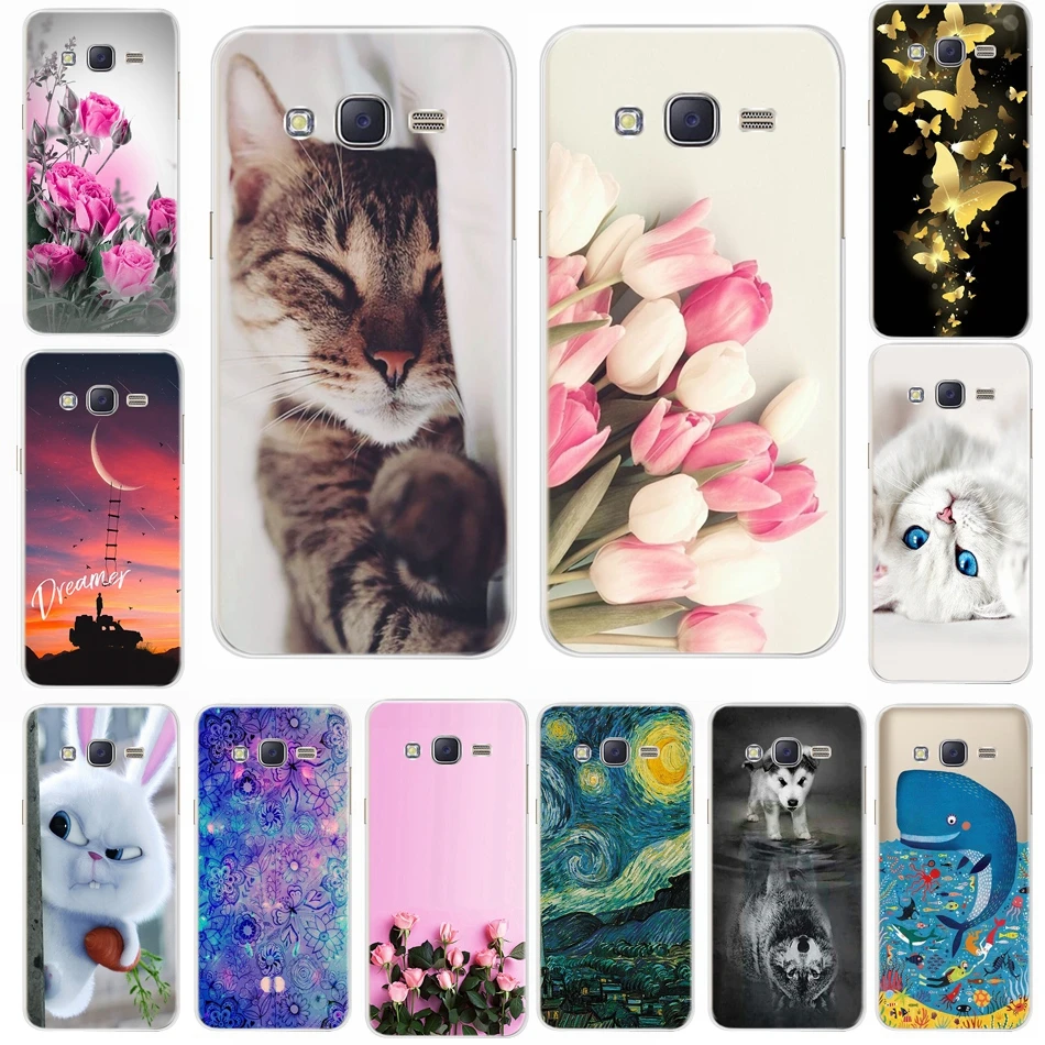

Phone Case For Samsung Galaxy J5 2015 J500 Cover Silicone Soft Cute Pattern TPU Back Case For Samsung Galaxy J5 2015 J500F J500H