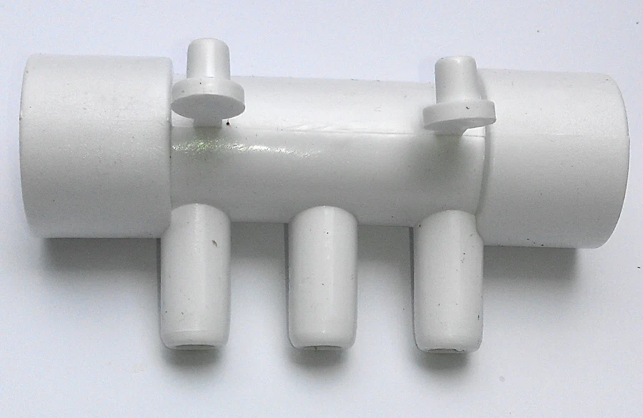 Воздушный коллектор из ПВХ 3/4 &quotx3 портов распределитель воздуха для ванной и