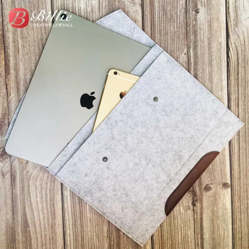Шерстяной войлочный чехол для планшета чехол для нового Apple iPad Pro 12," рукав сумка для ноутбука сумка против царапин ударопрочный оптом