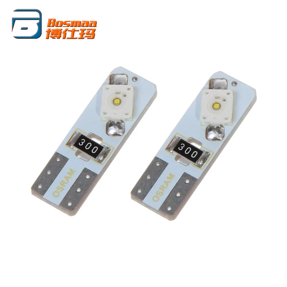 2 шт. светодиодные лампы Bosmaa T10 194 W5W 6 Вт 2SMD 120LM|w5w 2pcs|car light |