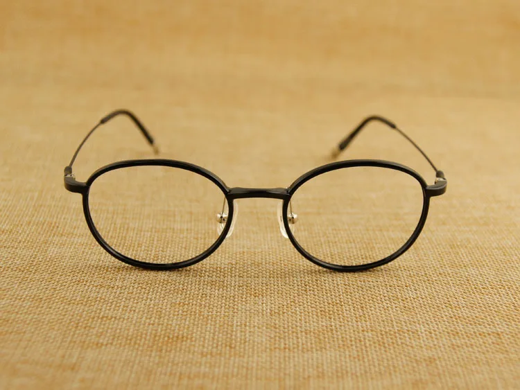 Ultem круглые женские очки для близорукости Из Вольфрамового титана ультралегкие