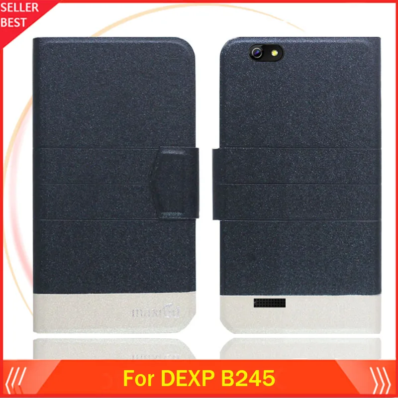 5 видов цветов жарко! DEXP B245 кожаный чехол для телефона заводская цена защитный с