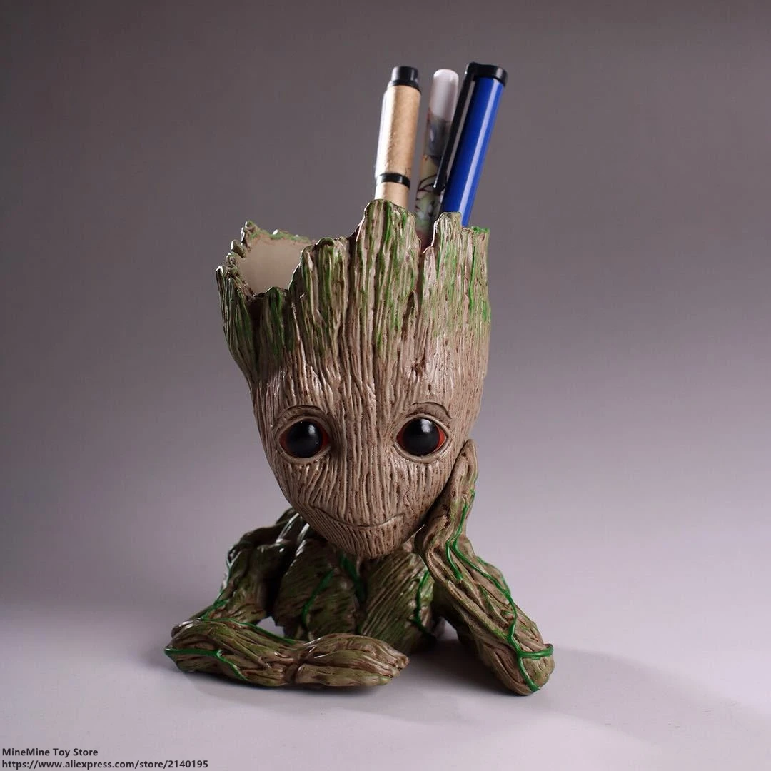 ZXZ Marvel Мстители 3 Groot дерево человек 15 см фигурку осанка коллекция украшений аниме