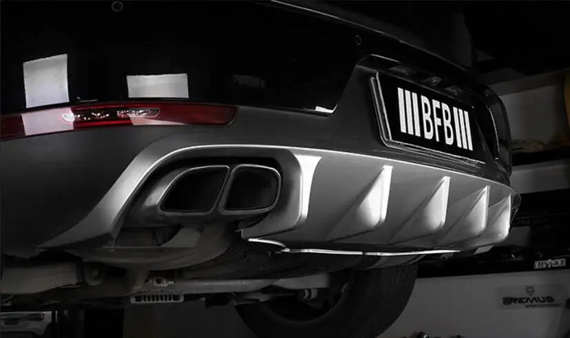 4 цвета для автомобиля ABS краска задний бампер спойлер губа Автомобильный