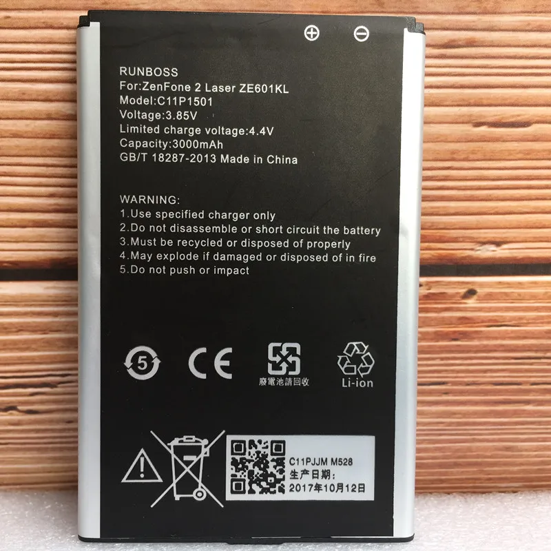 Новая батарея высокой емкости C11P1501 для ASUS ZenFone2 Laser 5 &quot/6&quot zenfone selfie ZE550KL ZE601KL Z00LD Z011D