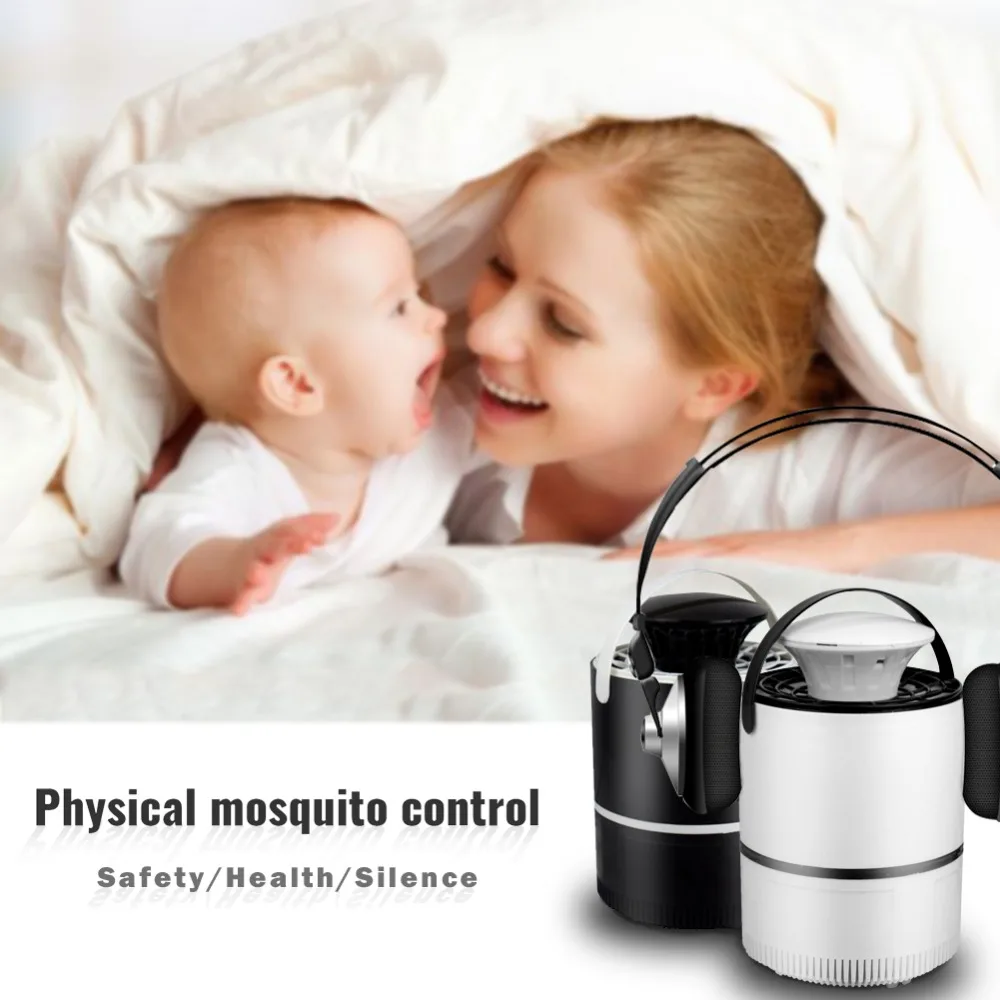 УФ светодиодный Электрический москитный убийца лампа ловушка анти насекомых USB