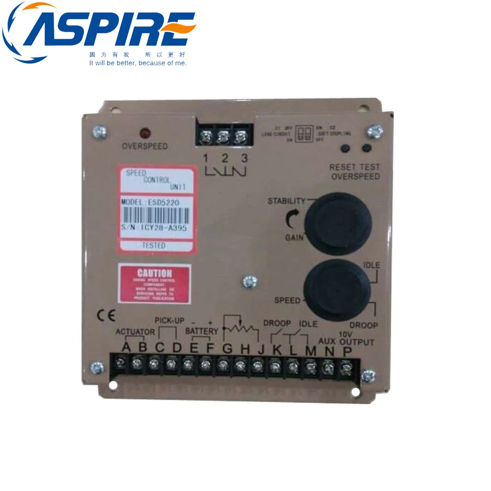 

ESD5220 Diesel Generator Electronic Speed Governor Controller