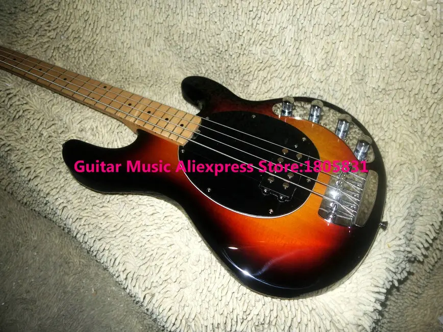Новое поступление 4 струны электрическая басовая гитара кленовый гриф OEM гитары