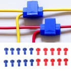 10 шт., Т-образные обжимные клеммы для проводов и кабелей
