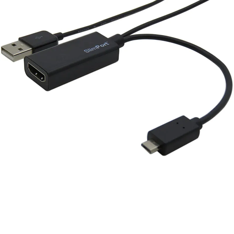 Кабель адаптер SlimPort к HDMI HDTV для Google Nexus 4 5 7 LG G2 G Pro Flex с USB|slimport to hdmi|to hdmihdmi hdtv |