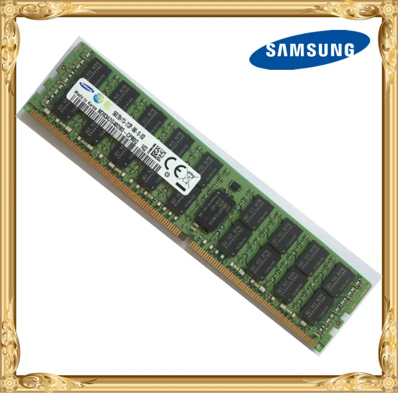 Серверная память Samsung 16 Гб DDR 2Rx4 REG ECC RAM 2133 МГц PC4 2133P|Оперативная память| |