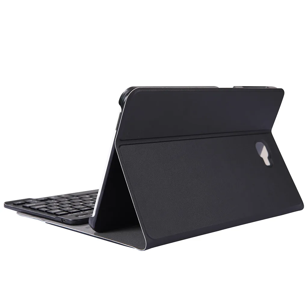Съемная Беспроводная клавиатура Bluetooth для Samsung Galaxy Tab A T580/T585 10,1, тонкий Чехол-подставка+ беспроводная клавиатура#25