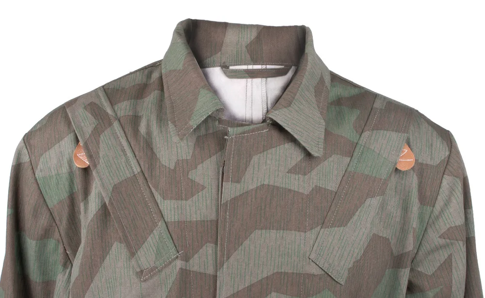 Немецкое военное парашютное штурмовики WW2 FALLSCHIRMJAEGER SPLINTER CAMO SMOCK в размерах 36269|german
