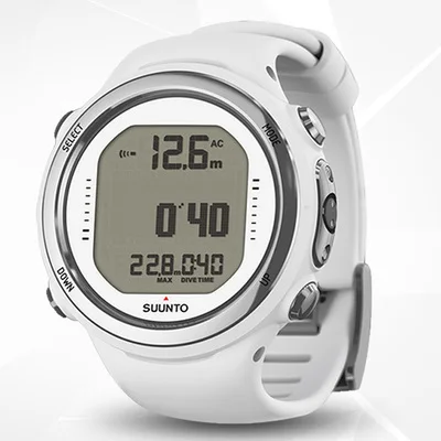 white NiteScuba аксессуары для подводной фотосъемки Suunto D4i Novo компьютерные часы для дайвинга с USB для подводного плавания - Цвет: white