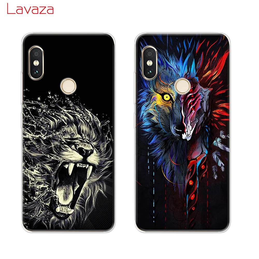 Твердый чехол для телефона Lavaza angry Animal wolf Face с узором Huawei P30 Pro Lite Nova 3 3i Honor 8 9 10 7A |