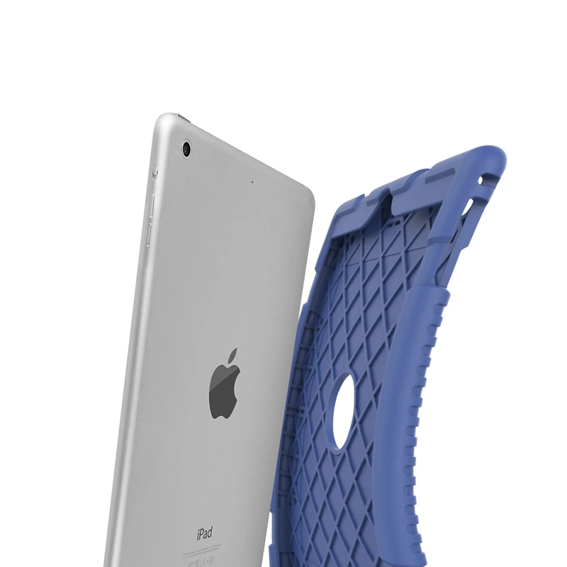 Тонкий безопасный силиконовый ударопрочный чехол для iPad 9 7 дюймов 2017 детская