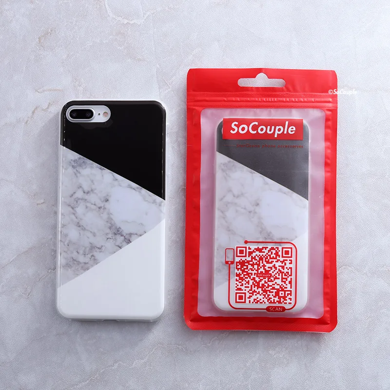 SoCouple Мягкий силиконовый чехол для iphone X 6 6s 7 8 IMD Мрамор ТПУ телефон чехлы 5 5s SE плюс |