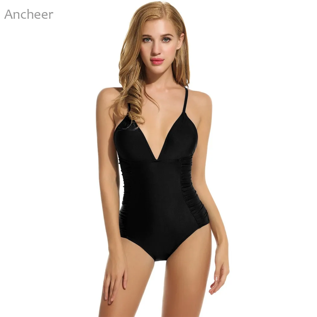 Новинка 2017 сексуальный женский купальник-бикини в стиле ретро с открытой спиной