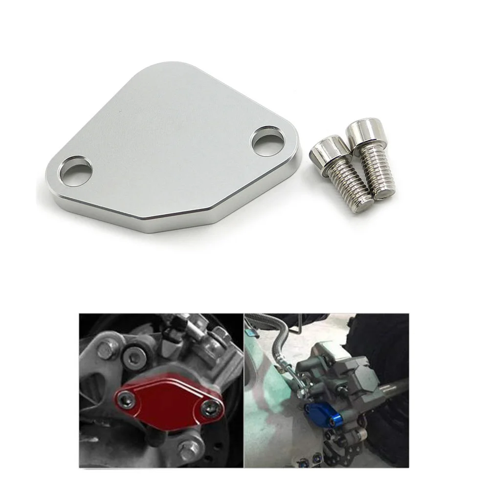 Необработанный алюминий (равнина) готовые блок-выключатели EGR крышка винта для