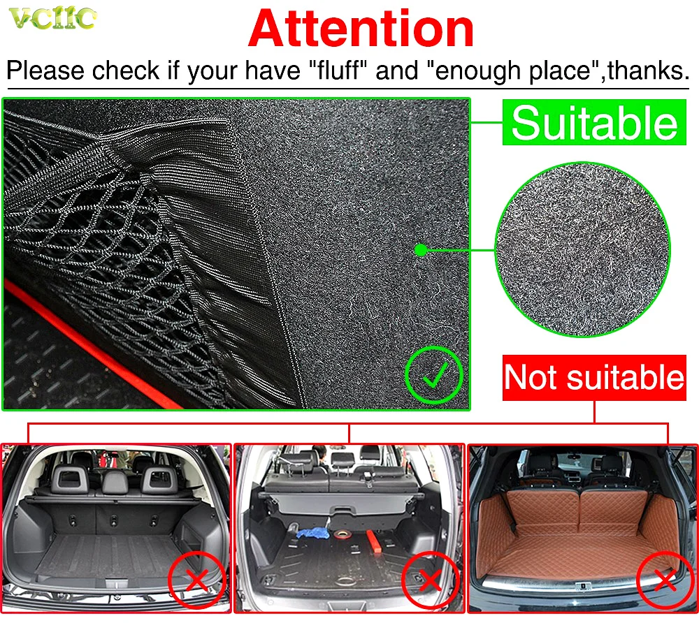 Автомобильный багажник нейлоновая веревка сетка/багажная сетка с подложкой для