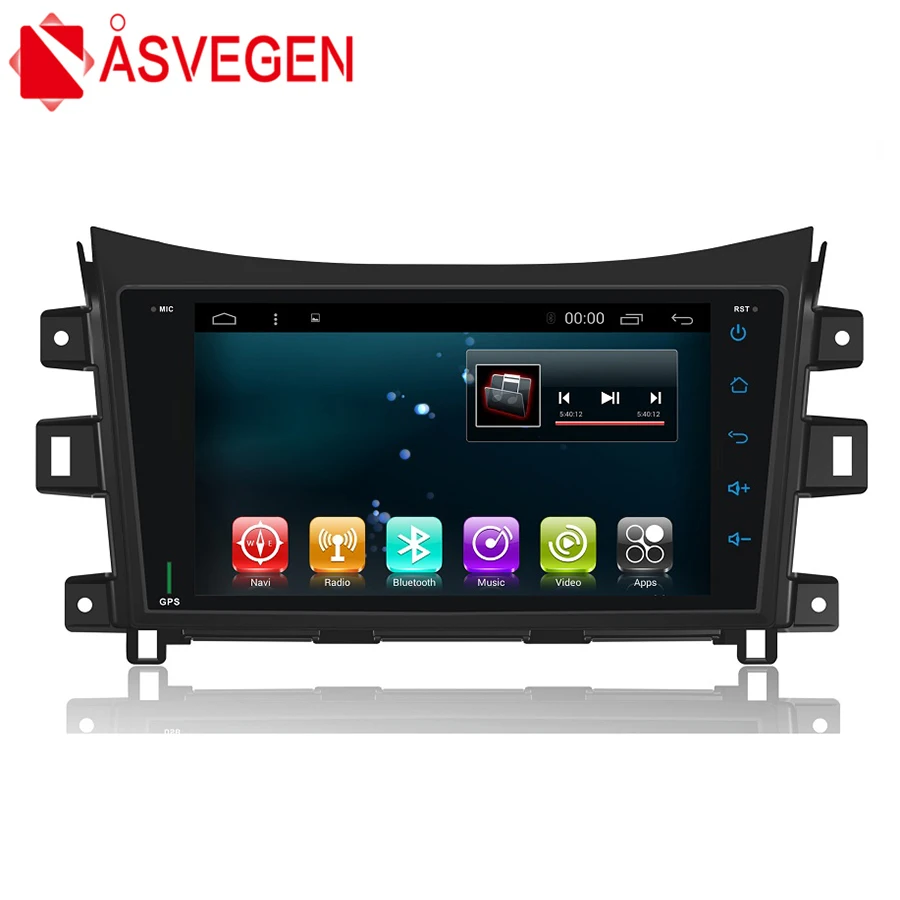 Asvegen 9 дюймов Android автомобильное стерео радио для Nissan Navara NP300 GPS навигация