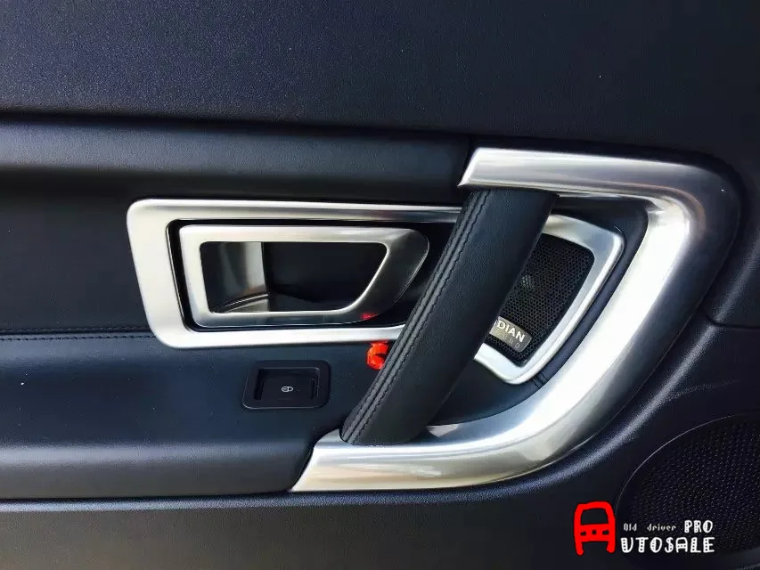 

Matt Inner Door Handle Bowl Cover Trim 4pcs/set For Land Rover Discovery Sport 2015 2016 ABS