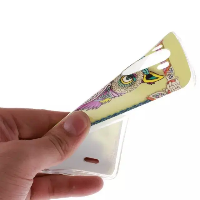 2016 Новая Мода Сова Флаг ТПУ Мягкий Силиконовый Чехол Для LG Optimus G3 D855 D850 Обложка
