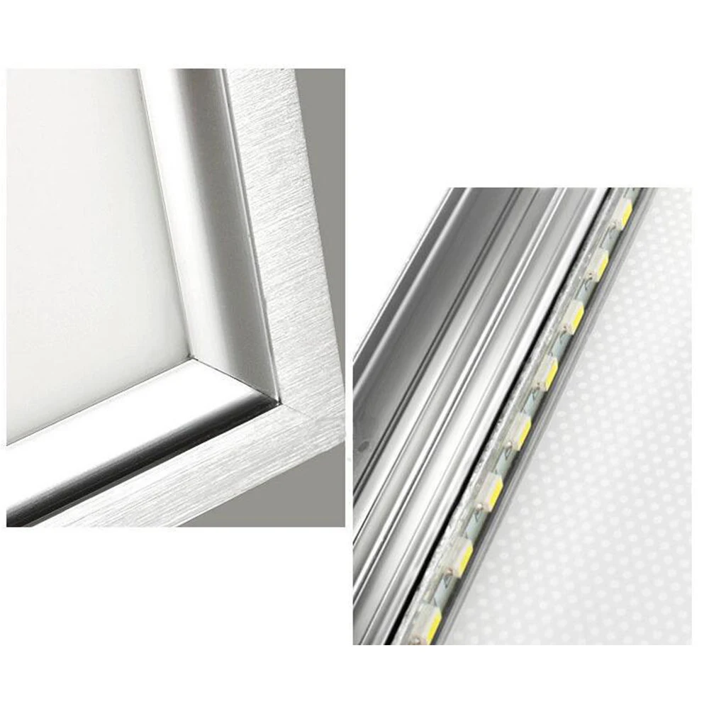 Плоский светодиодный потолочный светильник панельный квадратный 8 Вт 300*300 мм