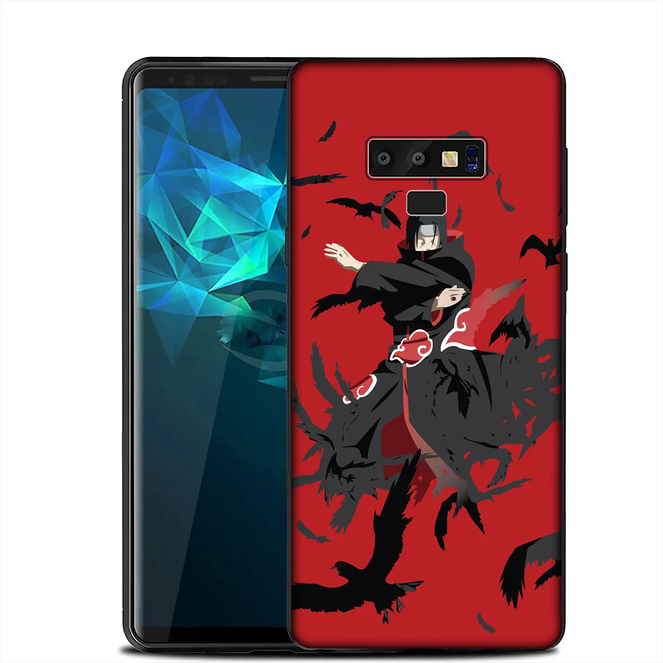 IYICAO Мягкий силиконовый чехол с японским Аниме Наруто Итачи для Samsung Galaxy A6 A9 A8 A7 2018