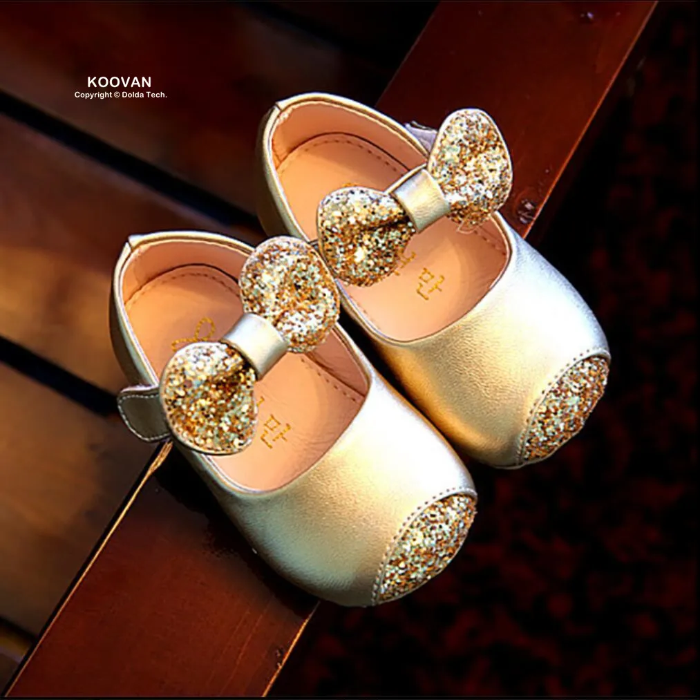 Koovan Детские Балетки 2017 обувь для девочек весна осень детская малышей