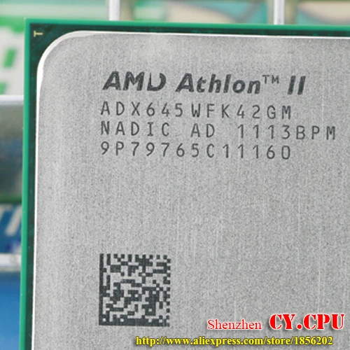 Процессор AMD Athlon II X4 645 четырехъядерный процессор(3,1 ГГц/L2 2 м/95 Вт/2000 ГГц) разъем am3 am2+ 938 pin X4 640