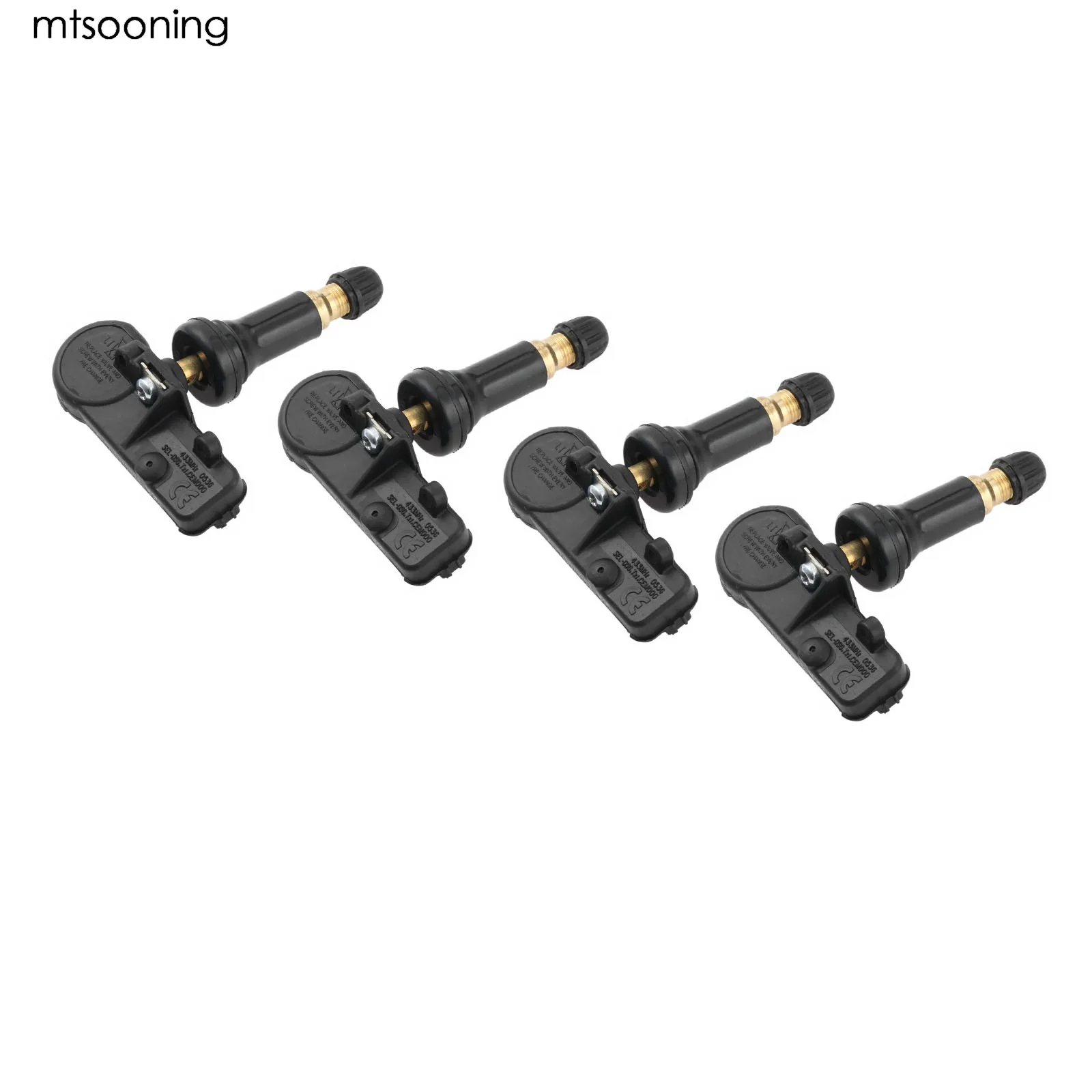 Mtsooning 4 шт. датчик давления в шинах TMPS 9683420380 433 МГц Новинка для 2006 2014 PEUGEOT Partner Pa0083 508