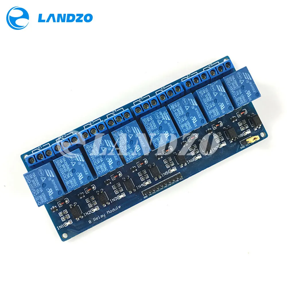 5V 8-канальный релейный модуль доска PIC AVR MCU DSP электронный тонометр с самым лучшим ценой 8-канальный релейный модуль