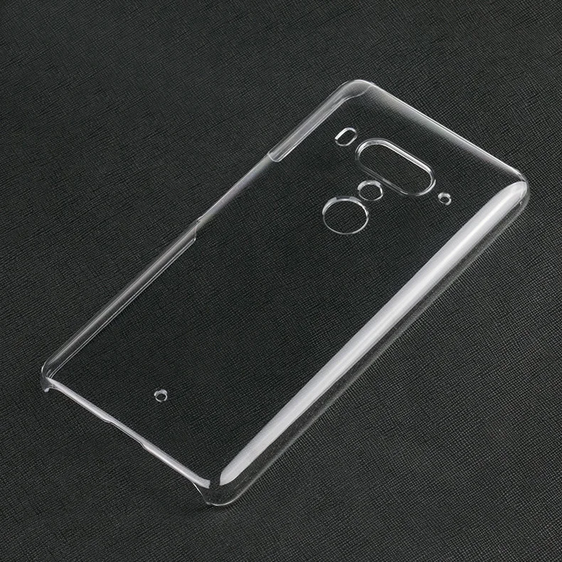 Прозрачный кристально чистый тонкий жесткий защитный чехол для HTC U12 PLUS/U12 + |