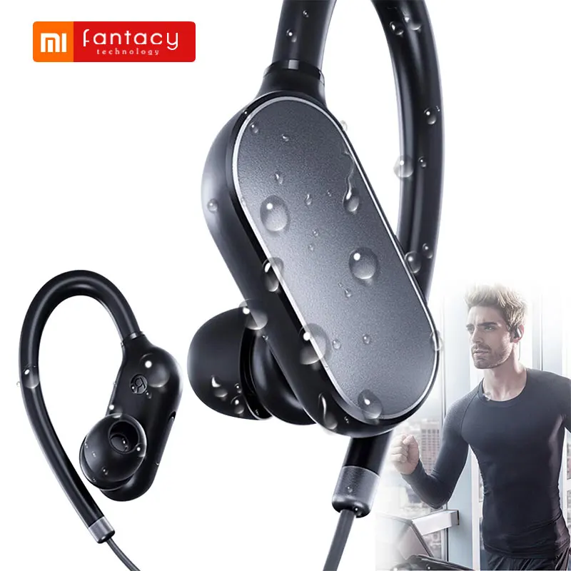 Оригинальный Xiaomi mi Bluetooth наушники гарнитура с c спортивные Беспроводной 4 1