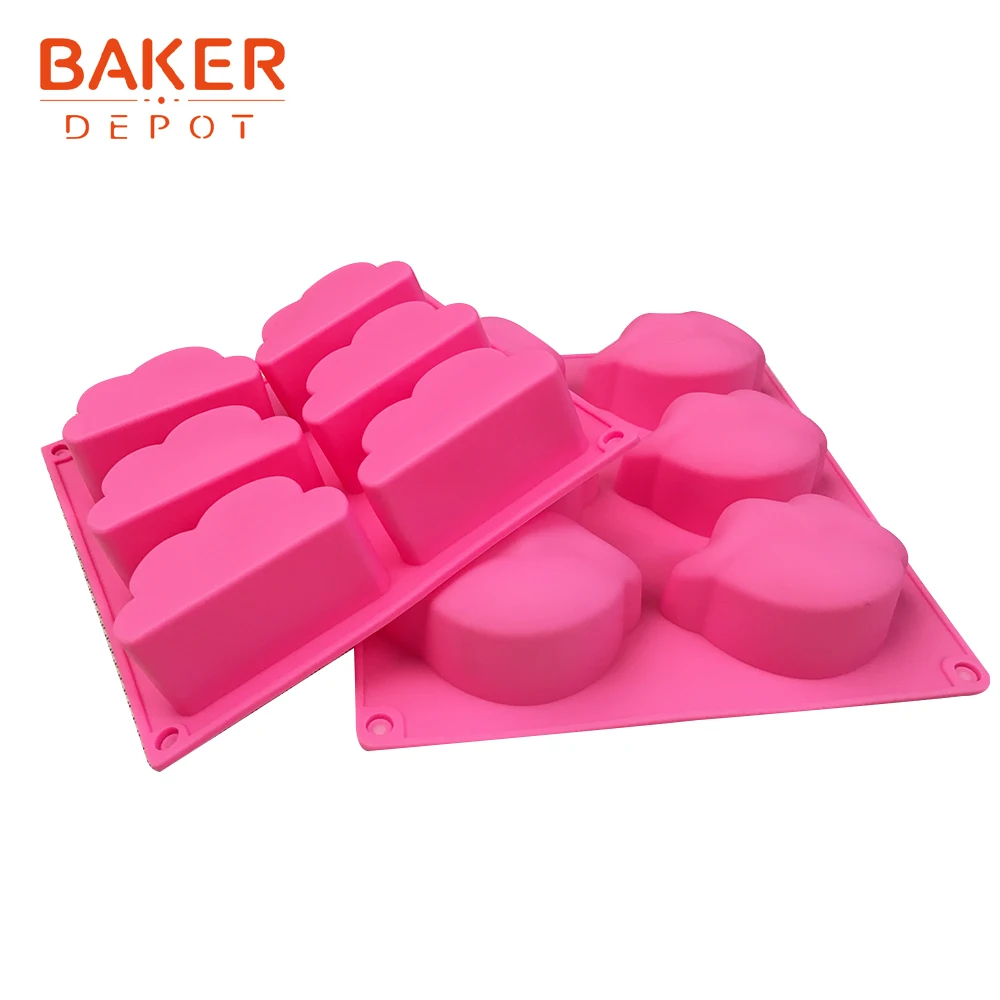BAKER DEPOT силиконовая форма для пудинга мусса торта губ мыла ручной работы