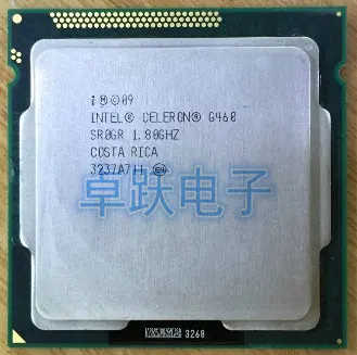 Процессор Intel Celeron G460 (1 5 МБ/кэш 1 80 ГГц) одноъядерный LGA1155 процессор для настольного