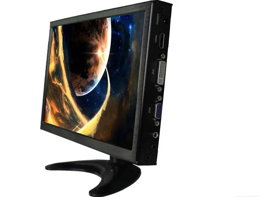 15 6 дюймовый IPS DVI VGA HDMI промышленный ЖК монитор тонкий для ПК широкоформатные HD