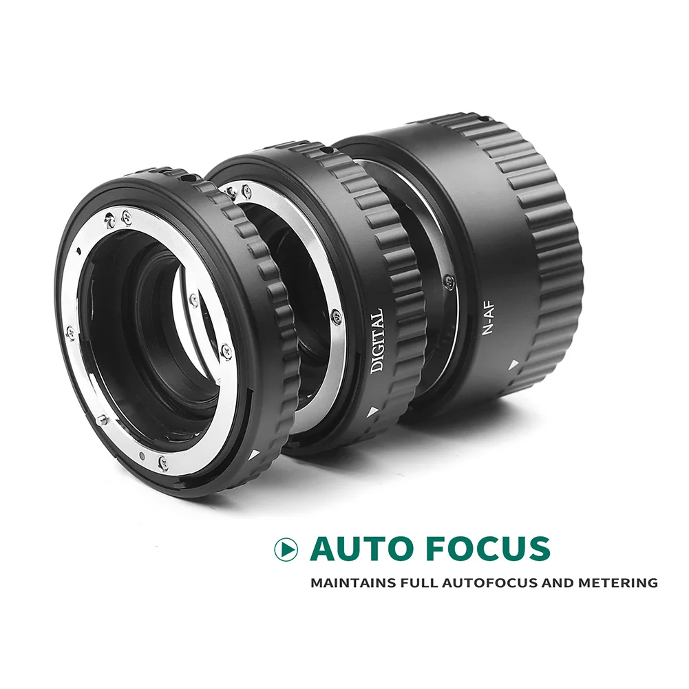 

1 Set Camera Extension Tube Automatic Focusing Microspur Photography Ring for Nikon GDeals