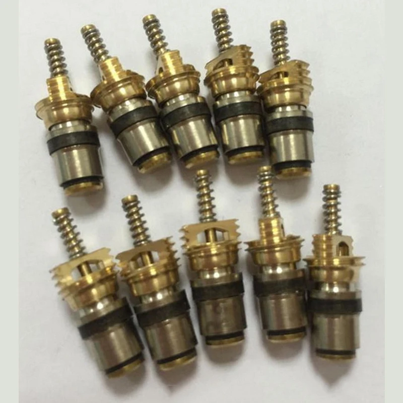 

Air Conditioning A/C System 100PCS Valve Core Car Auto R134a For Volvo/Ford/Regal/Picasso/Citroen/Fukang/Elysee/Mondeo