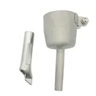 2 шт.компл., скоростные сварочные форсунки 5 мм, стандартное сопло и тактическое сопло для пистолета горячего тепла из винилового ПВХ пластика