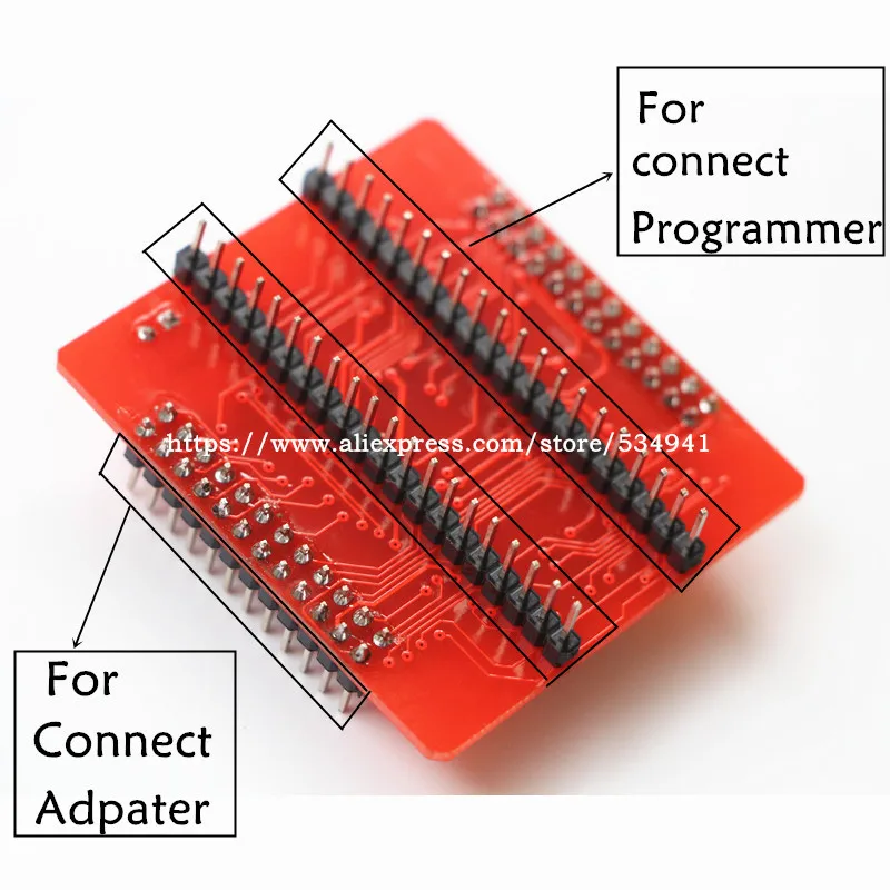 100% оригинальный V3 TSOP48 IC адаптер + SOP44 для MiniPro TL866CS TL866A TL866II PLUS универсальный