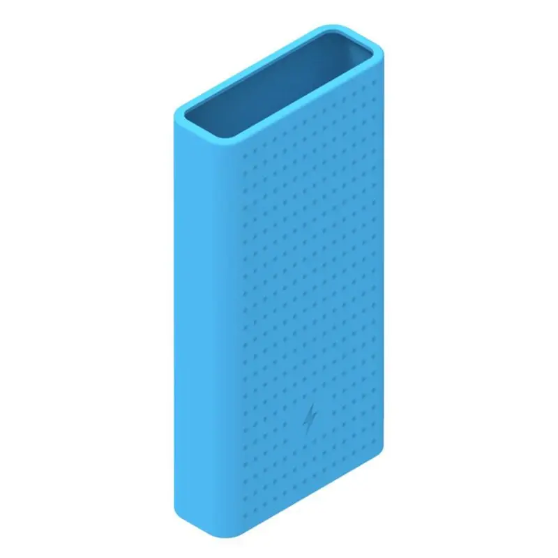 Портативный Силиконовый защитный чехол для Xiaomi 20000mAh Мобильный Внешний