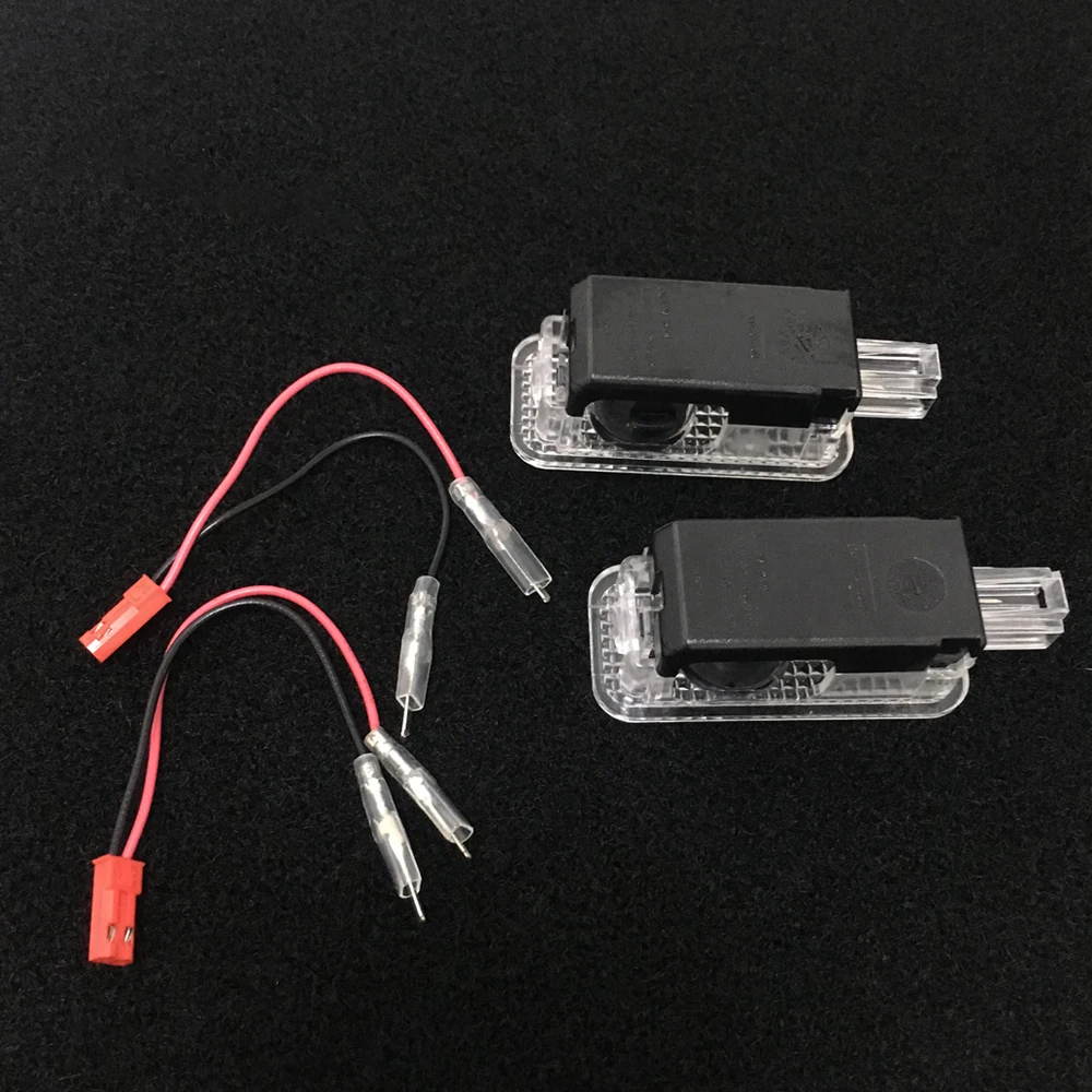 2 шт. светодиодная подсветка салона для AUDI A6 C6 C7 A3 A7 A4 B5 B6 B7 B8 A5 C5 A8 Q3 Q5 Q7 A1 V8 8V 8L 8P R8