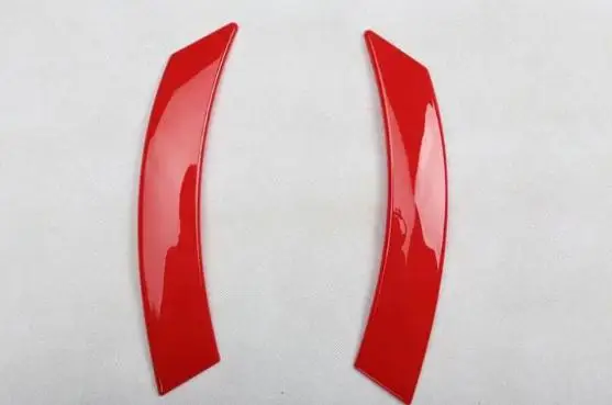red Fit For Volkswagen Beetle 2003-2010 2PCS Red ABS Car Door Interior Handle Bowl Protector Cover Trim Moldings Car Styling - Название цвета: red