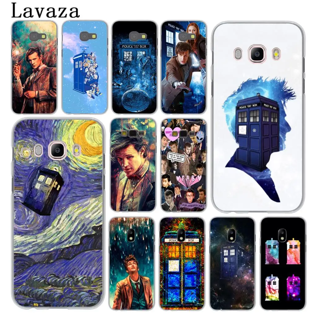 Твердый чехол для телефона Lavaza Tardis Box Doctor who Samsung Galaxy J8 J7 Duo J4 J5 J6 Plus 2018 2017 2016 J2 J3 Prime