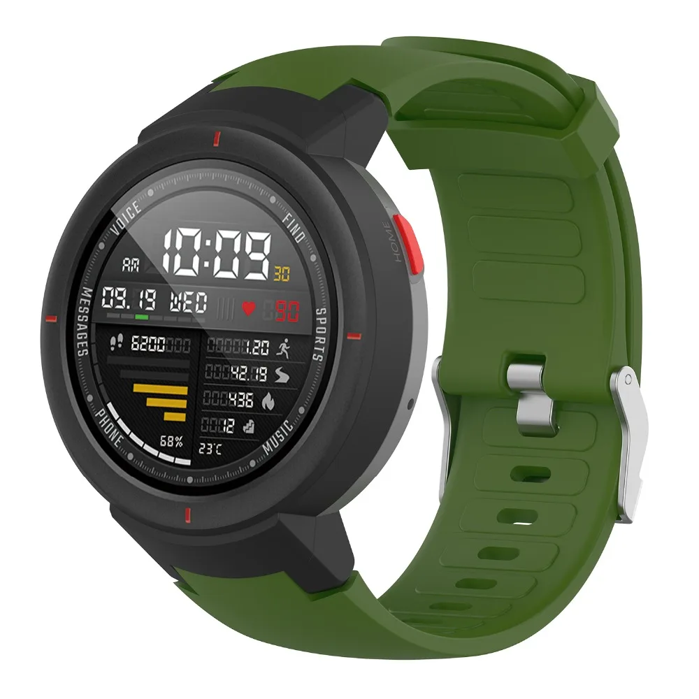 Замена Смарт-часов Ремешок для Amazfit Verge ремешок для Xiaomi Huami Amazfit Verge 3 Браслет спортивный браслет из силикона трекер