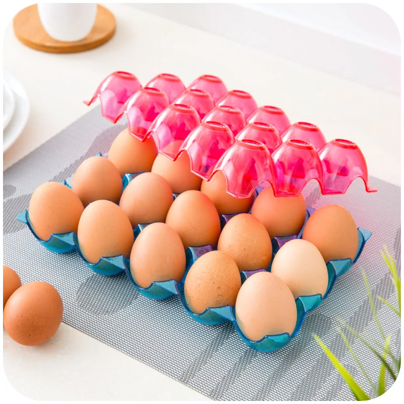 15 решеток контейнер для яиц держатель Органайзер коробка хранения случае